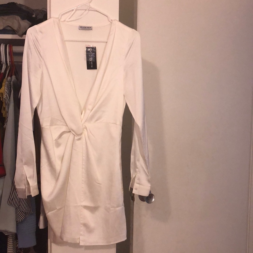Fashion nova white Kylie dress